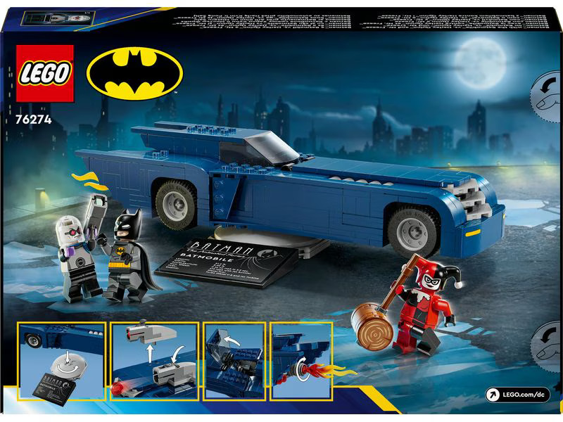 LEGO® DC Batman im Batmobil vs. Harley Quinn und Mr. Freeze 76274