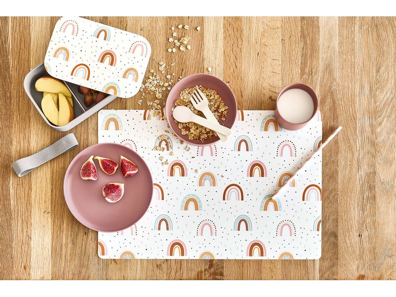 Zeller Present Kindertischset Rainbow 45 x 30 cm