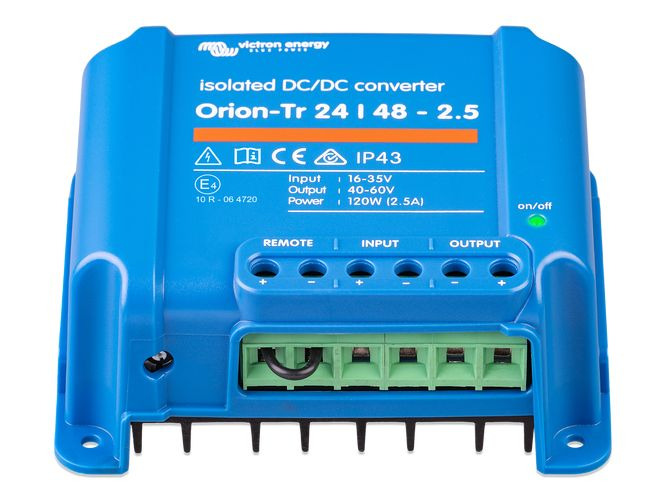 Victron DC/DC Spannungs-Wandler Orion-Tr 12-48 V, 2.5A 120 W