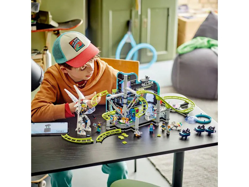 LEGO® City Achterbahn mit Roboter-Mech 60421