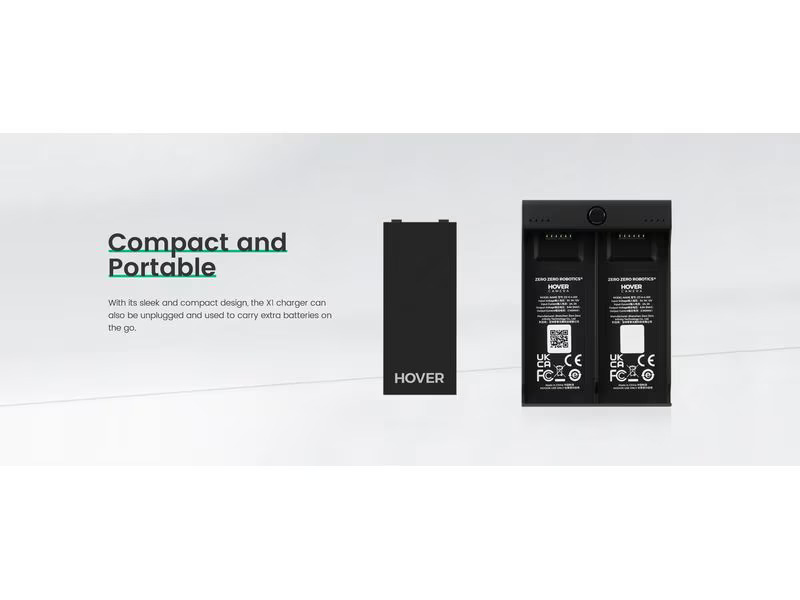 HOVERAir Ladestation Hoverair X1, Weiss