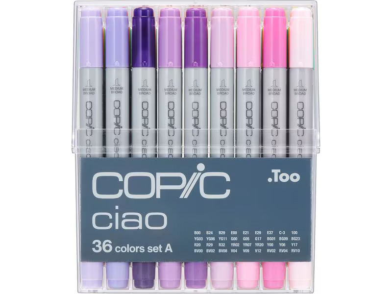 Copic Grafikmarker Ciao 36er A-Set