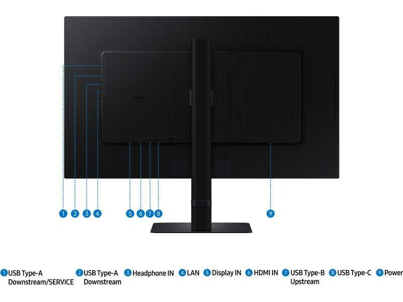 Samsung Monitor ViewFinity S8 LS27D800UAUXEN