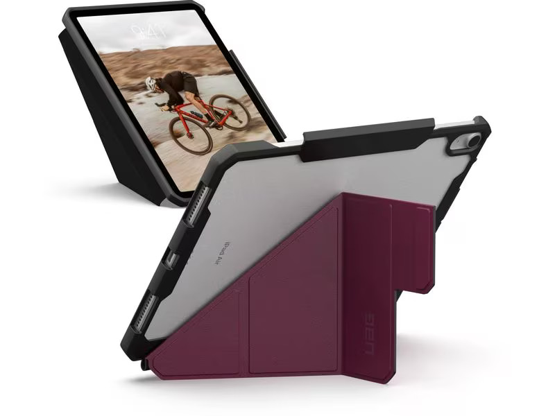UAG Tablet Book Cover Essential Armor iPad Air 2024 11 Bordeaux