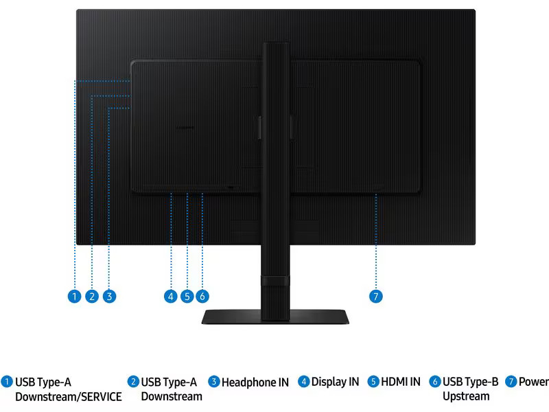 Samsung Monitor ViewFinity S8 LS32D800EAUXEN