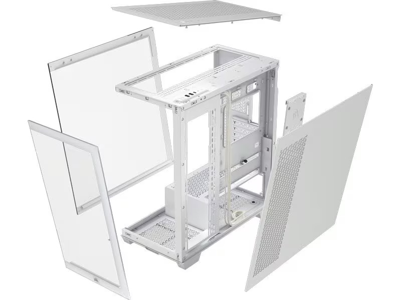 Corsair PC-Gehäuse 3500X TG Weiss