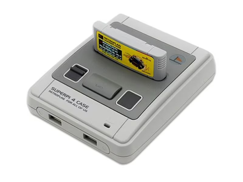 HutoPi Gaming Kit Raspberry Pi 4, 4 GB Retrogaming SNES Set