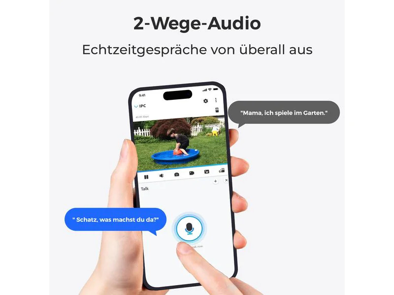 Reolink Netzwerkkamera E330 Schwarz