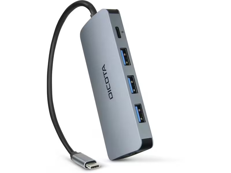 DICOTA Dockingstation USB-C 8-in-1 PD 100W