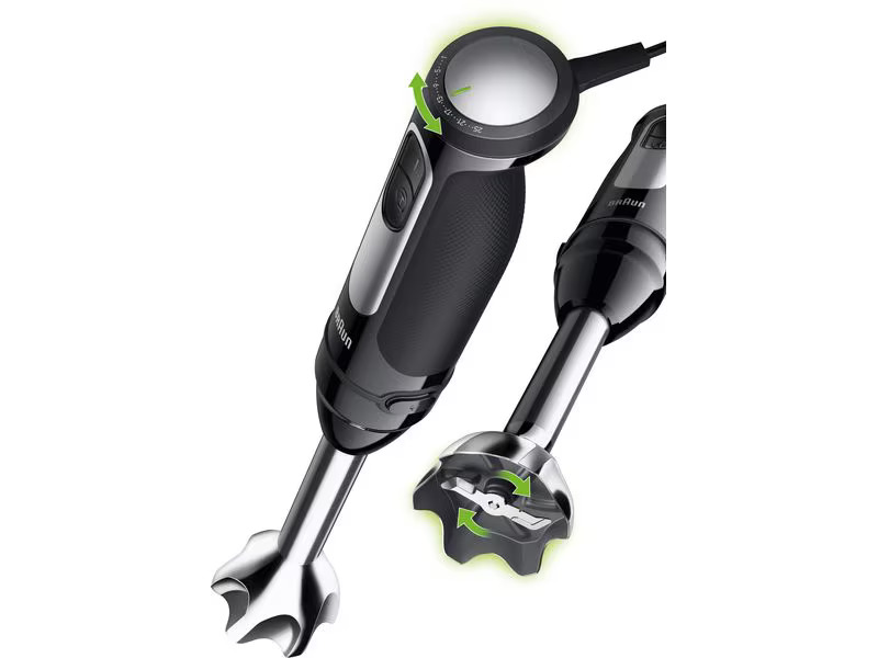 Braun Stabmixer MQ 55236M Pro Schwarz/Silber
