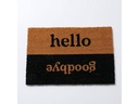 Boltze Fussmatte Hello Goodbye 40 cm x 60 cm