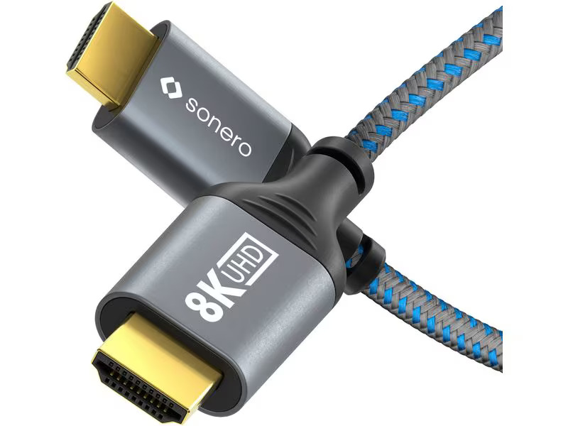 sonero Kabel 8K HDMI - HDMI, 1 m