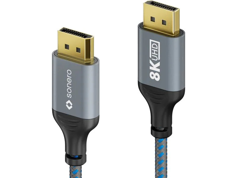 sonero Kabel 8K DisplayPort - DisplayPort, 3 m