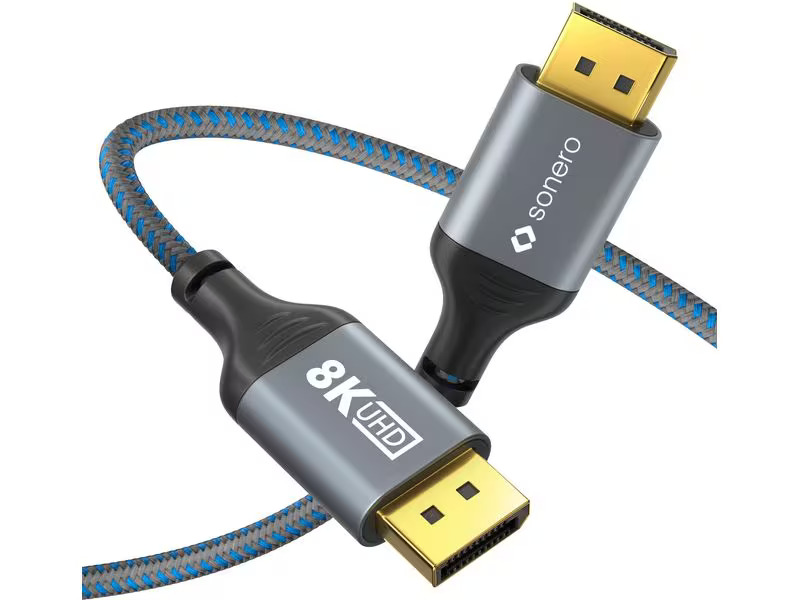 sonero Kabel 8K DisplayPort - DisplayPort, 1 m