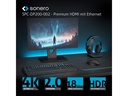 sonero Adapterkabel DisplayPort - HDMI
