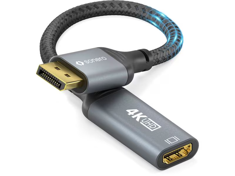 sonero Adapterkabel DisplayPort - HDMI