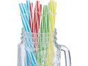 relaxdays Trinkglas Summer 500 ml, 12 Stück, Mehrfarbig