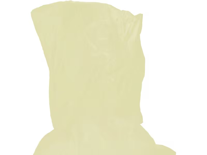 relaxdays Regenponcho 20 Stück, Gelb