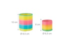 relaxdays Regenbogenspirale 4er-Set