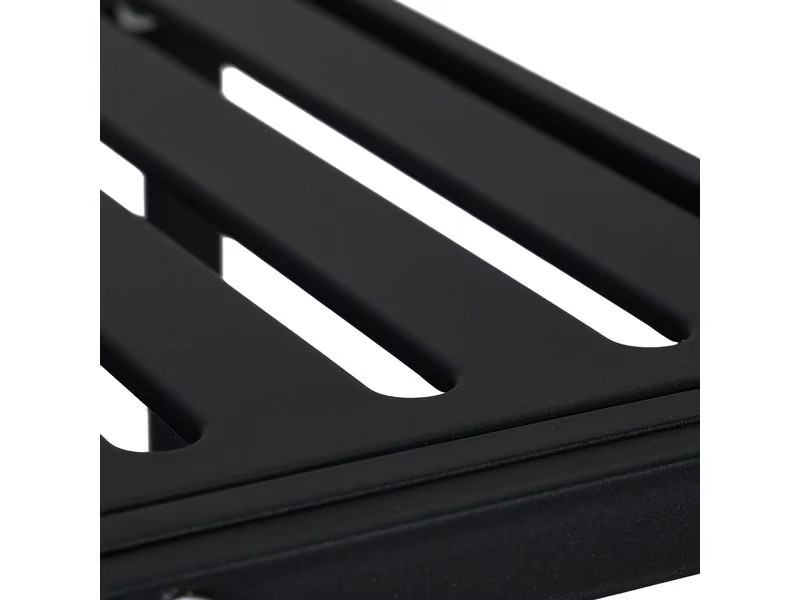 relaxdays Pflanzenständer mit Rollen 91.5 cm, Schwarz