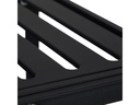 relaxdays Pflanzenständer mit Rollen 91.5 cm, Schwarz