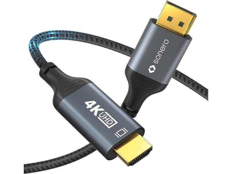 sonero Kabel DisplayPort - HDMI, 1 m