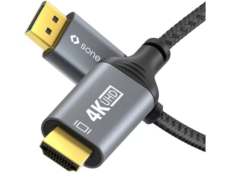 sonero Kabel DisplayPort - HDMI, 2 m