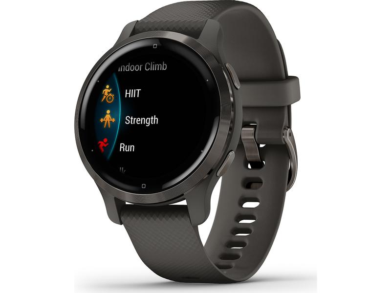 GARMIN Sportuhr Venu S2 Grau/Dunkelgrau