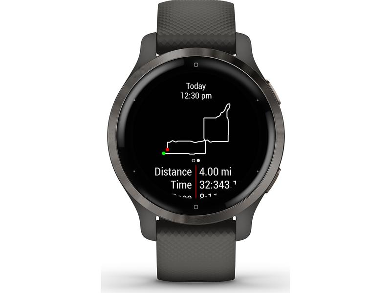 GARMIN Sportuhr Venu S2 Grau/Dunkelgrau