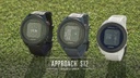 GARMIN GPS-Sportuhr Approach S12 Schwarz/Weiss