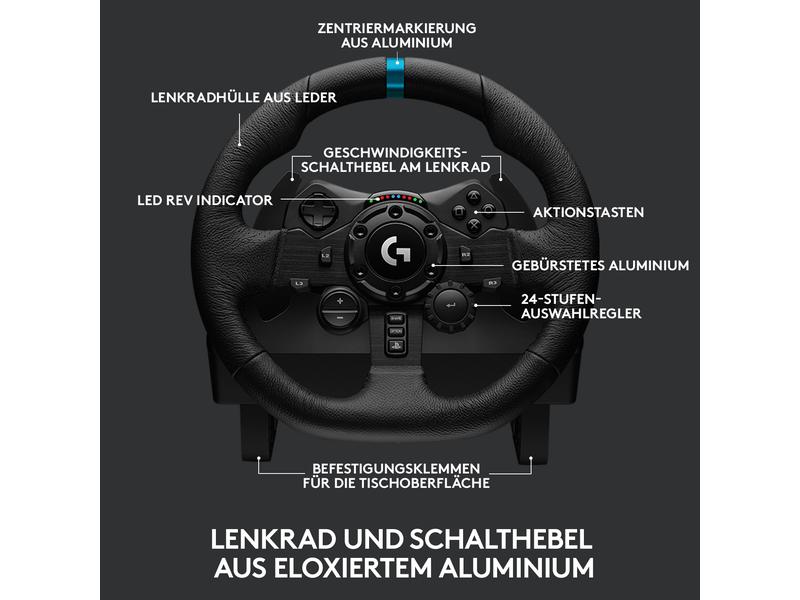 Logitech Lenkrad G923 TRUEFORCE für PS5 / PS4 / PC