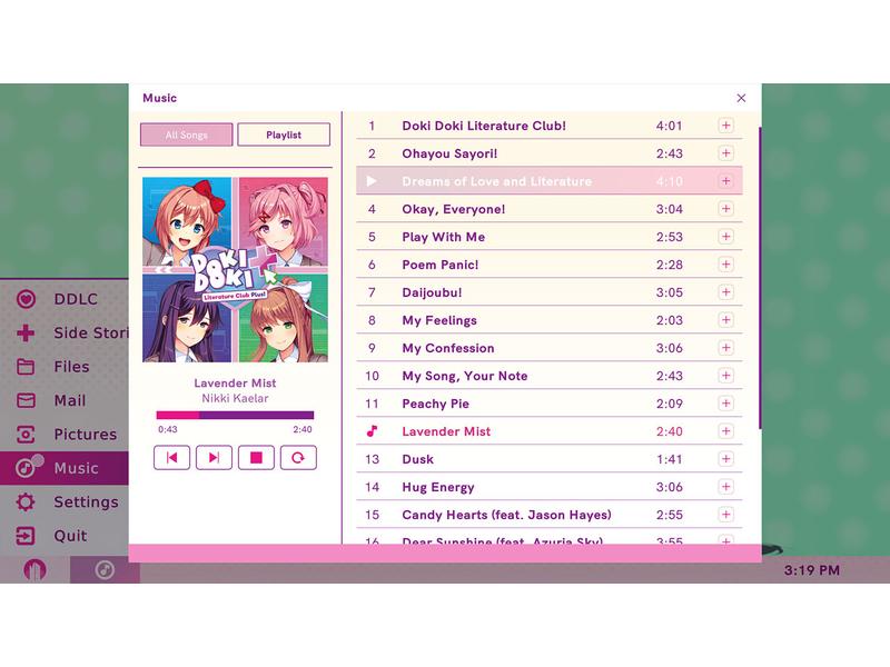GAME Doki Doki Literature Club Plus