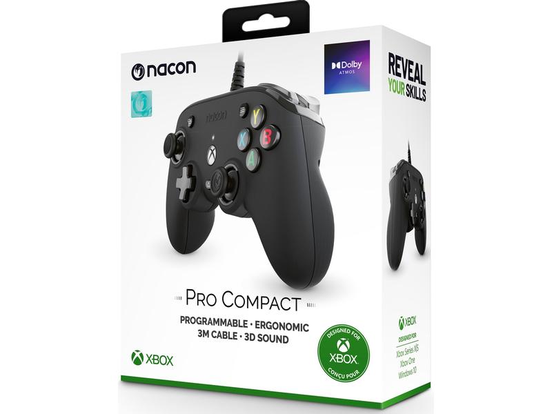 Nacon Controller Xbox Compact PRO Schwarz