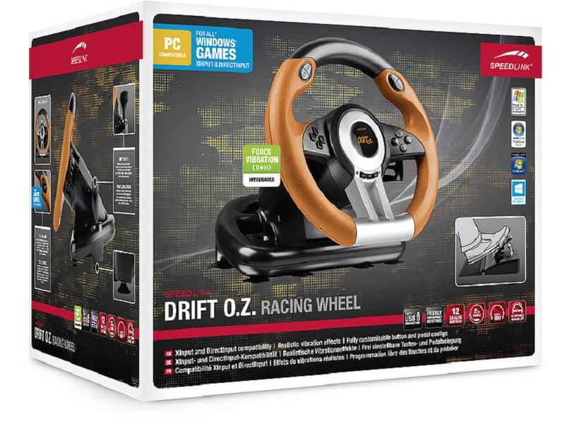 Speedlink Lenkrad DRIFT O.Z. Schwarz