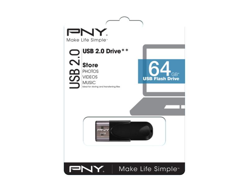 PNY USB-Stick Attaché 4 2.0  64 GB