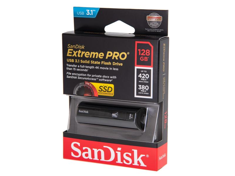 SanDisk USB-Stick Extreme PRO USB 3.2 128 GB