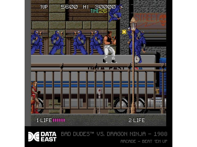 Blaze Evercade Data East Arcade Cartridge 1