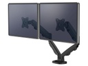 Fellowes TV-/Display-Standfuss Eppa für 2 Monitore, Schwarz