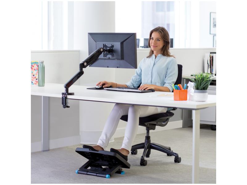 Fellowes TV-/Display-Standfuss Platinum Schwarz
