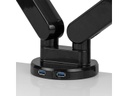 Fellowes TV-/Display-Standfuss Platinum für 2 Monitore