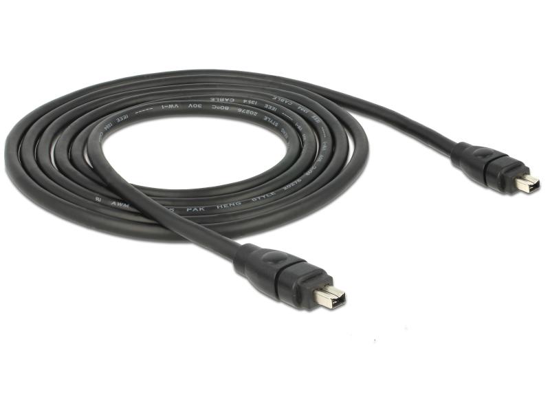 Delock FireWire-Kabel 400Mbps 4Pin-4Pin 1 m