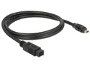 Delock FireWire-Kabel 400Mbps 9Pin-4Pin 1 m