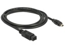 Delock FireWire-Kabel 400Mbps 9Pin-4Pin 2 m