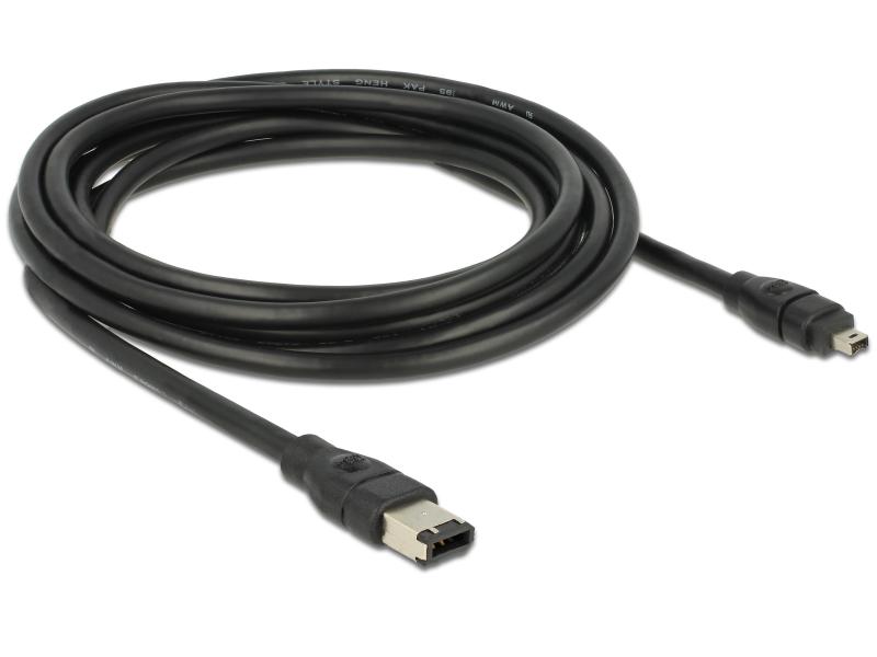 Delock FireWire-Kabel 800Mbps 6Pin-4Pin 3 m