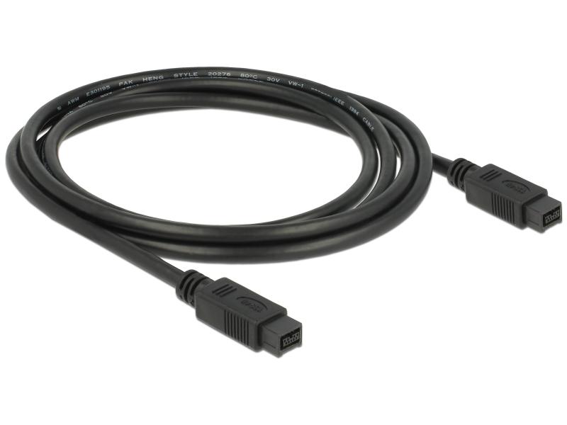 Delock FireWire-Kabel 800Mbps 9Pin-9Pin 2 m