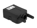 Delock Adapter DB9 - Terminalblock Buchse, mit Gehäuse