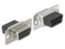 Delock Adapter RJ-45 - RS-232 DB9 (f-f) schwarz