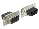 Delock Adapter RJ-45 - RS-232 DB9 (f-m) schwarz