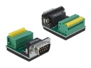 Delock Adapter Sub-D 9 Pin M Terminalblock 9 Pin 0 cm