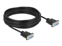 Delock Anschlusskabel Nullmodem RS-232 DB9, (f-f) 2 m